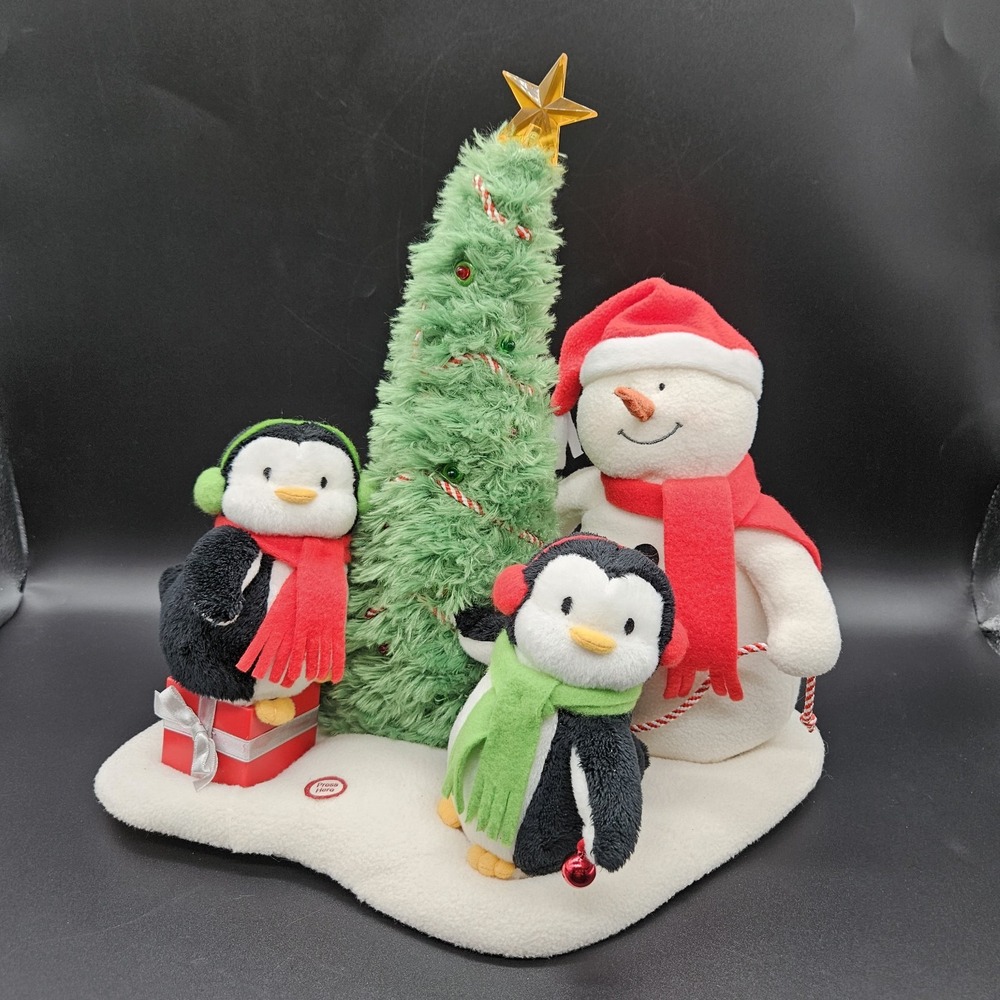 2006 Hallmark Jingle Pals Very Merry Trio Snowman Penguins Singing Dancing Works